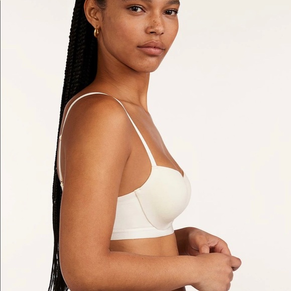 Set of two: ThirdLove 24/7® Pima Cotton T-Shirt Bras (38 B1/2) - Picture 4 of 9